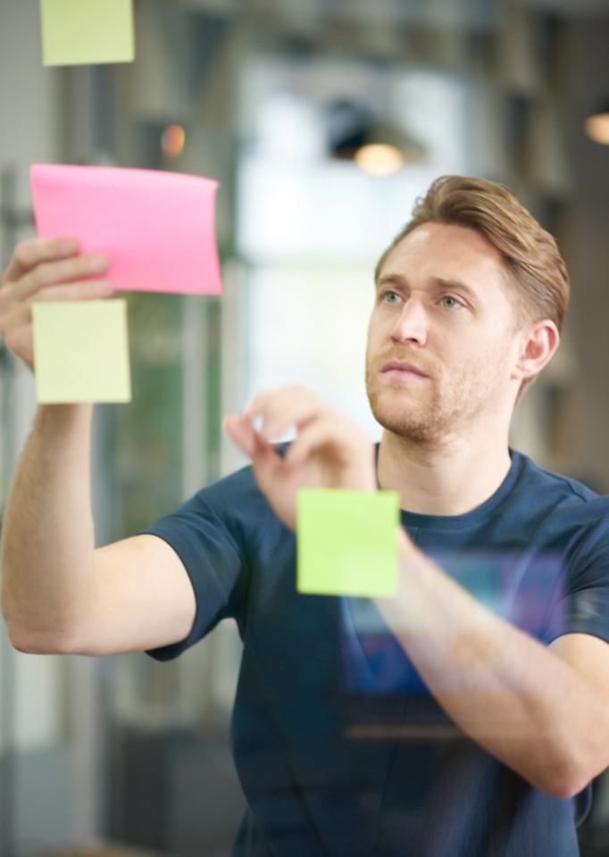 User experience design planning session at London office