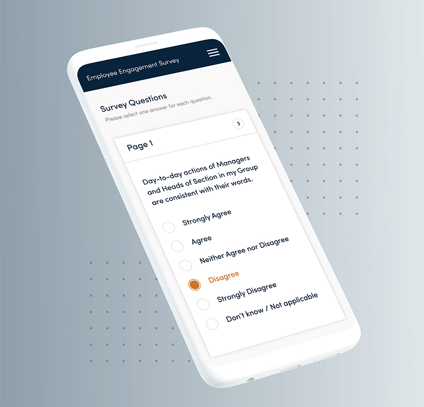 employee engagement survey questionnaire